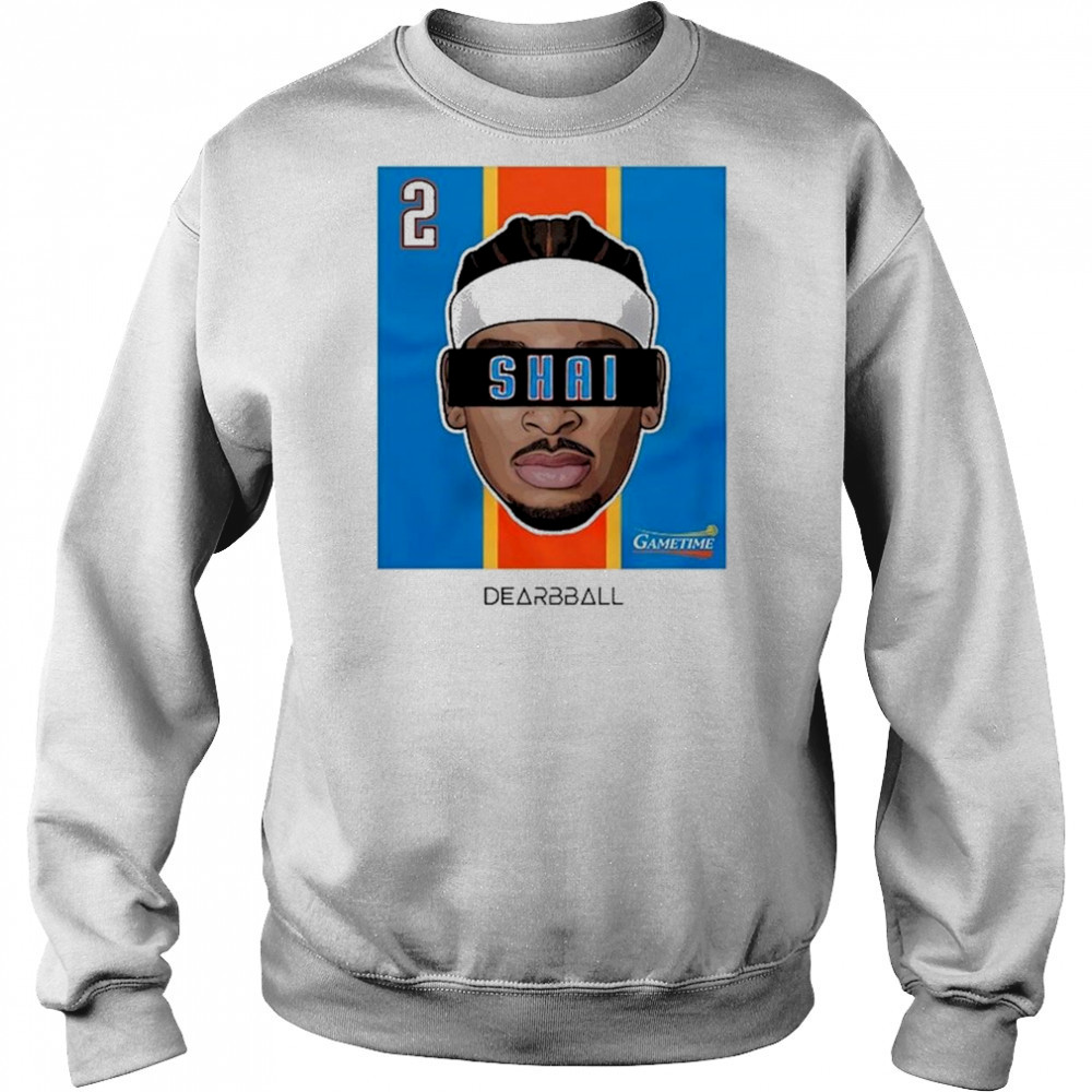 Shai Gilgeous Alexander OKC Gametime 2025 Shirt Hoodie