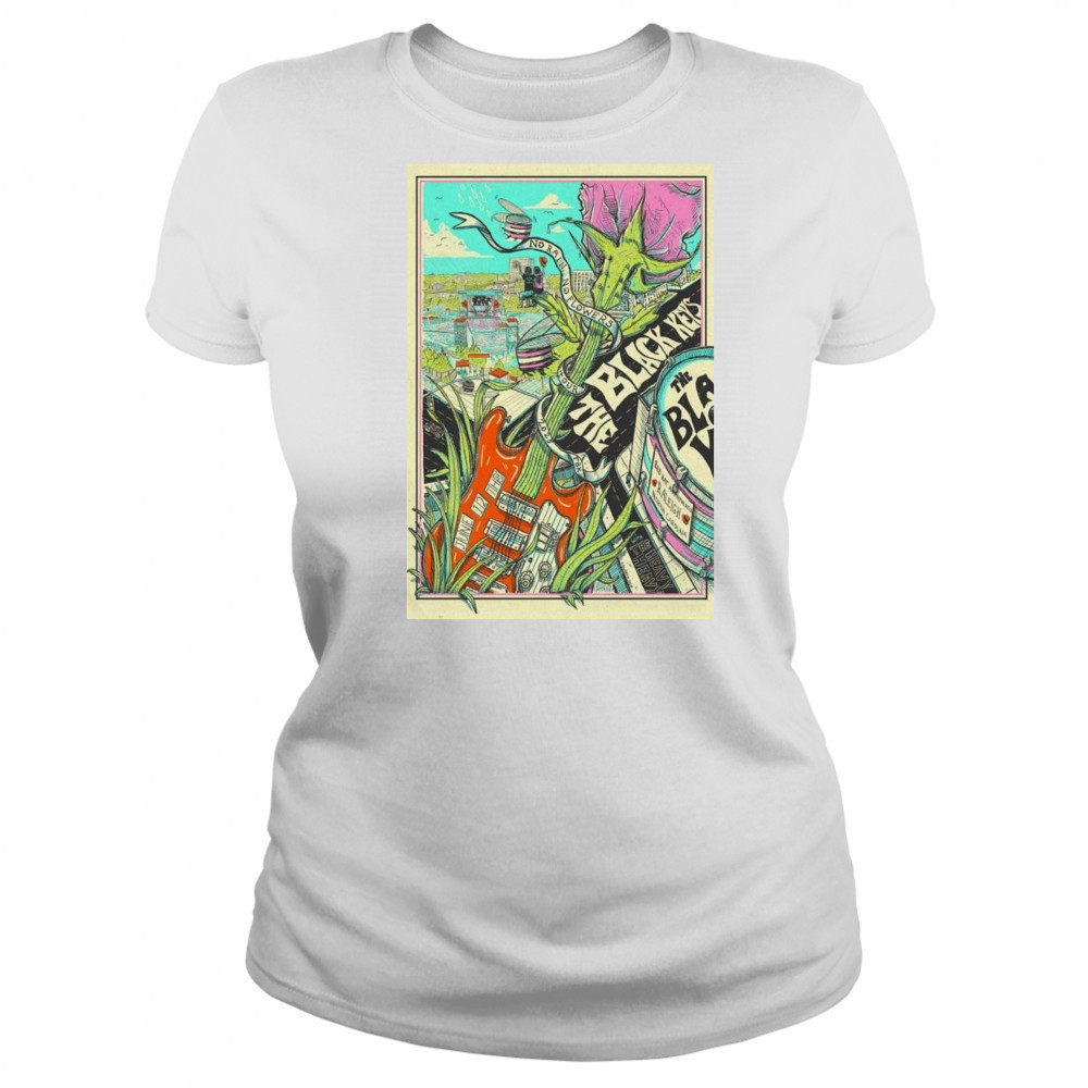 The Black Keys June 12 2025 Red Hat Amphitheater In Raleigh NC Shirt Women's T-shirt
