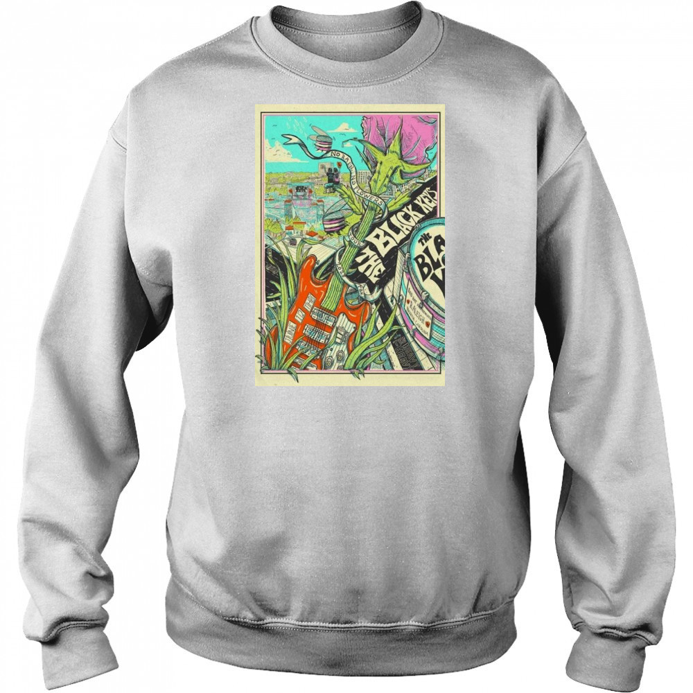 The Black Keys June 12 2025 Red Hat Amphitheater In Raleigh NC Shirt Hoodie