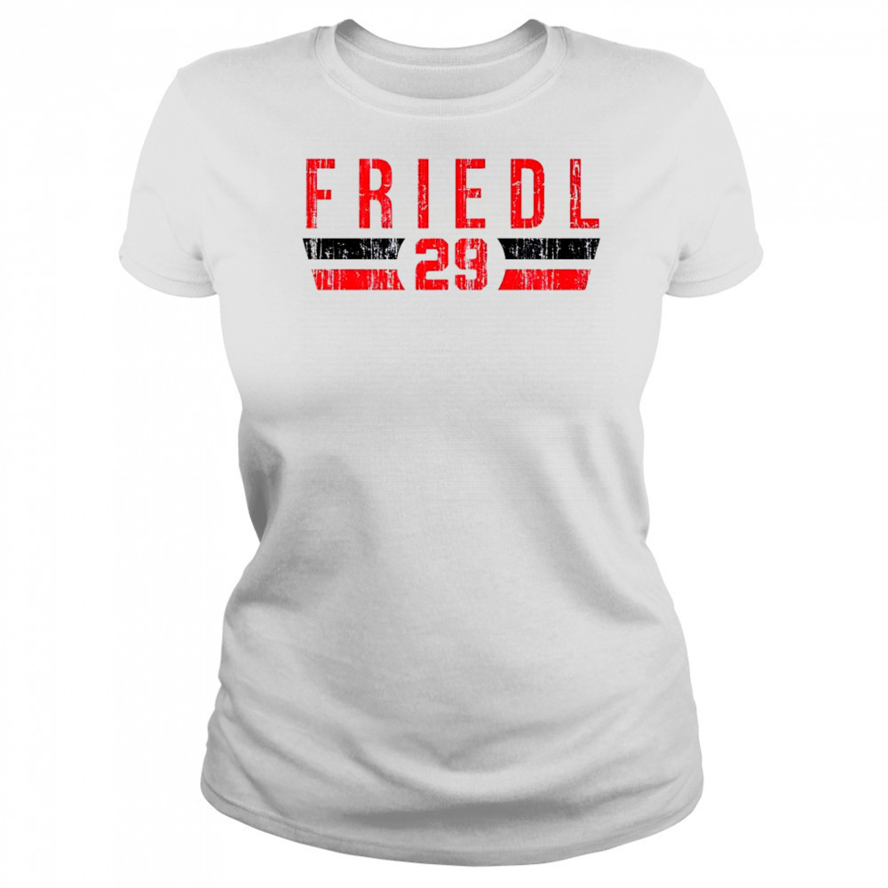 TJ Friedl 29 Cincinnati Font vintage shirt Women's T-shirt