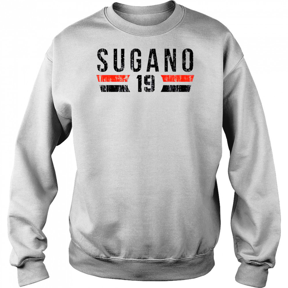 Tomoyuki Sugano 19 Baltimore Font vintage shirt Hoodie