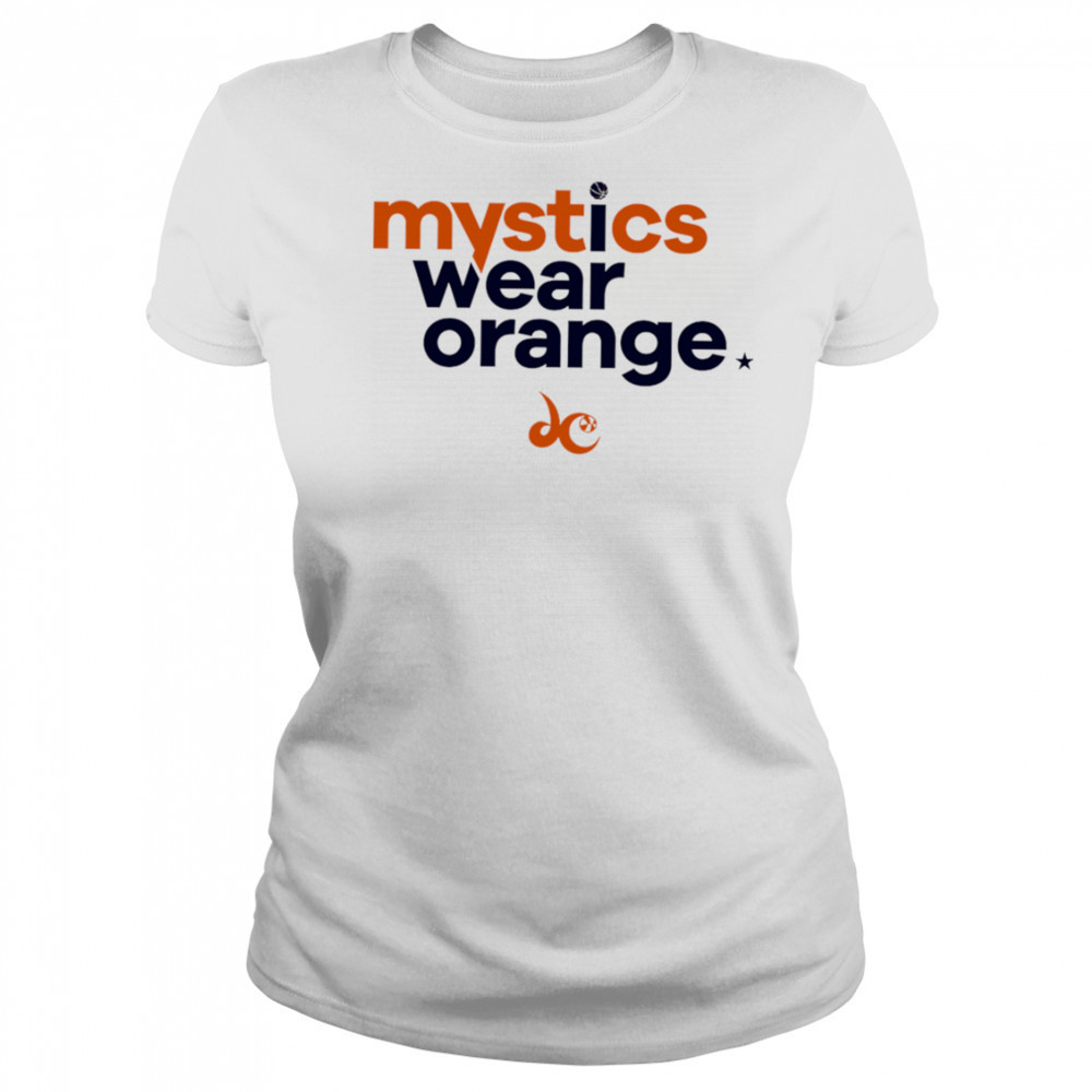Washington Mystics Wear Orange shirt Women's T-shirt