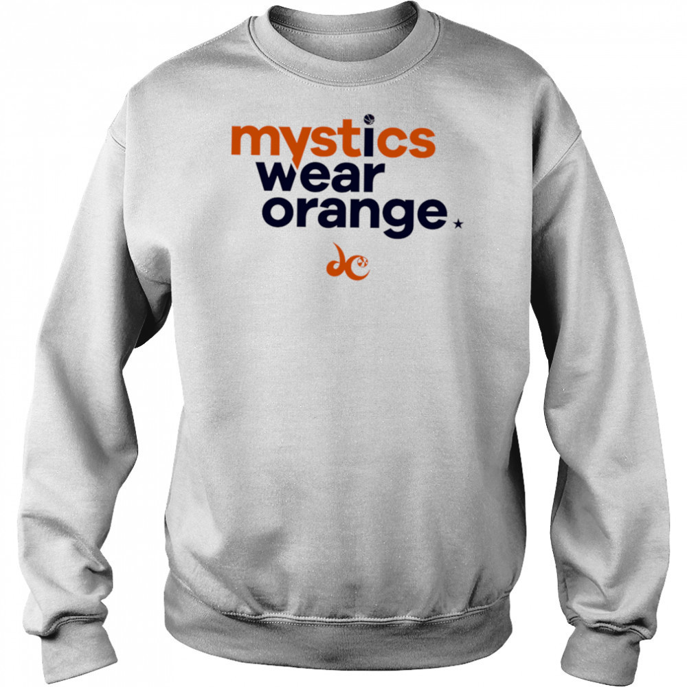 Washington Mystics Wear Orange shirt Hoodie