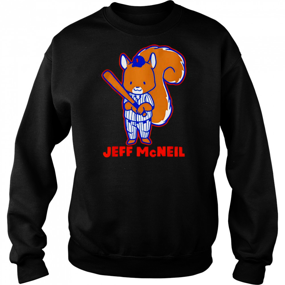 Squirrel Jeff McNeil shirt Hoodie