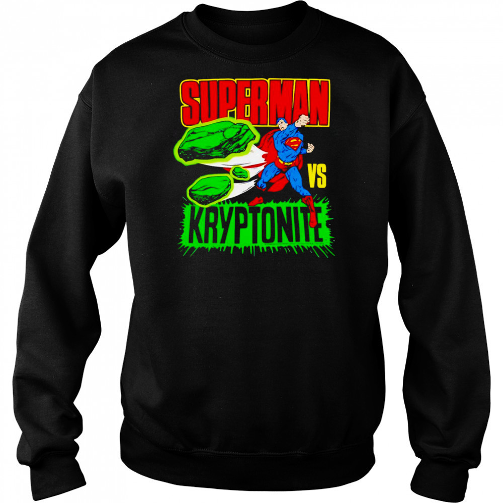 Superman vs Kryptonite shirt Hoodie