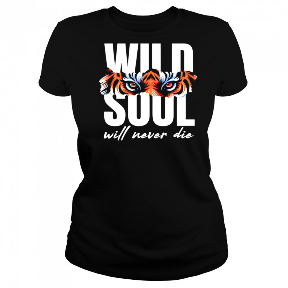 Tiger cute funny animal will never die shirt Women's T-shirt