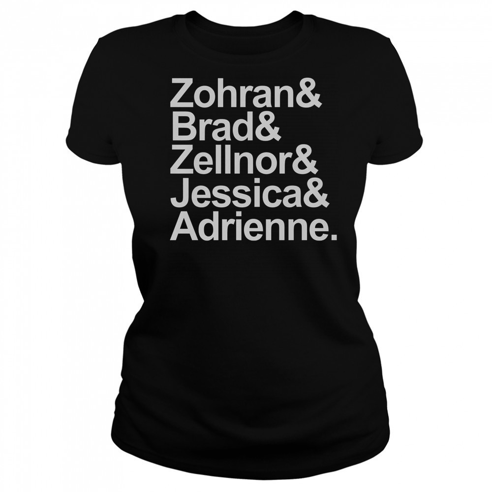 Zohran & Brad & Zellnor & Jessica & Adrienne T-Shirt Women's T-shirt