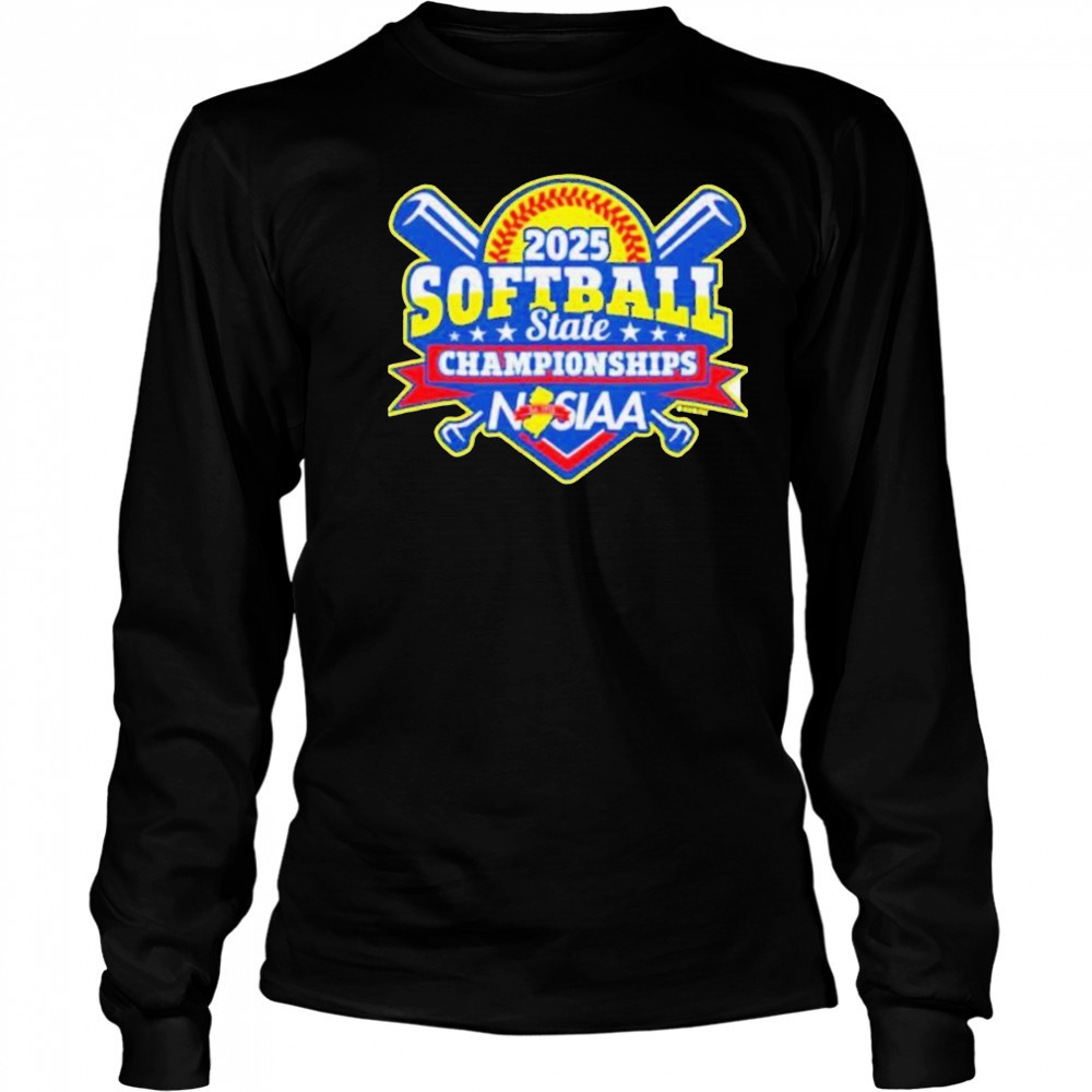 2025 NJSIAA Softball State Championships logo shirt Long Sleeved