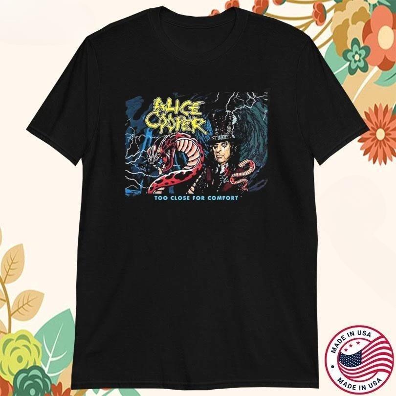 Alice Cooper Too Close For Comfort Tour 2025 Dates T-Shirts Women's T-shirt