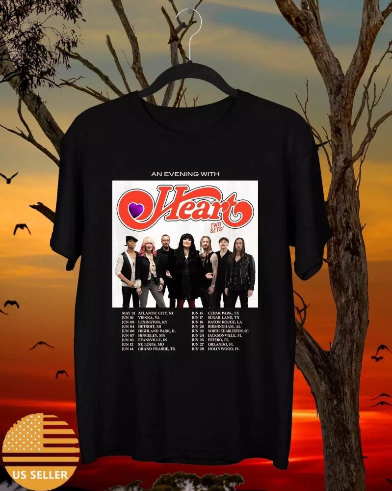 An Evening With Heart Band Tour 2025 T Shirt Women's T-shirt