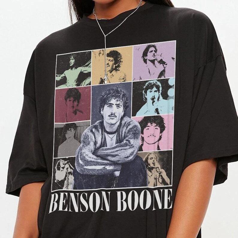 Benson Boone Vintage Tour Album 2025 Concert Shirt Women's T-shirt