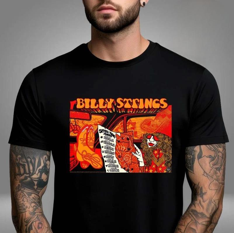 Billy Strings Spring Tour On May 13 2025 Schedule Outlaw Music Festival T-Shirt Women's T-shirt