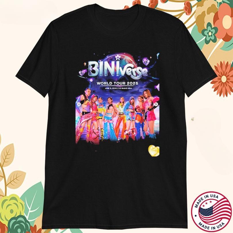 Biniverse World Tour 2025 Live Concert At 713 Music Hall In Houston TX On June 9 2025 T-shirts Women's T-shirt