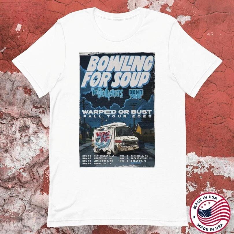 Bowling For Soup Warped Or Bust Fall Tour 2025 T-Shirts Women's T-shirt