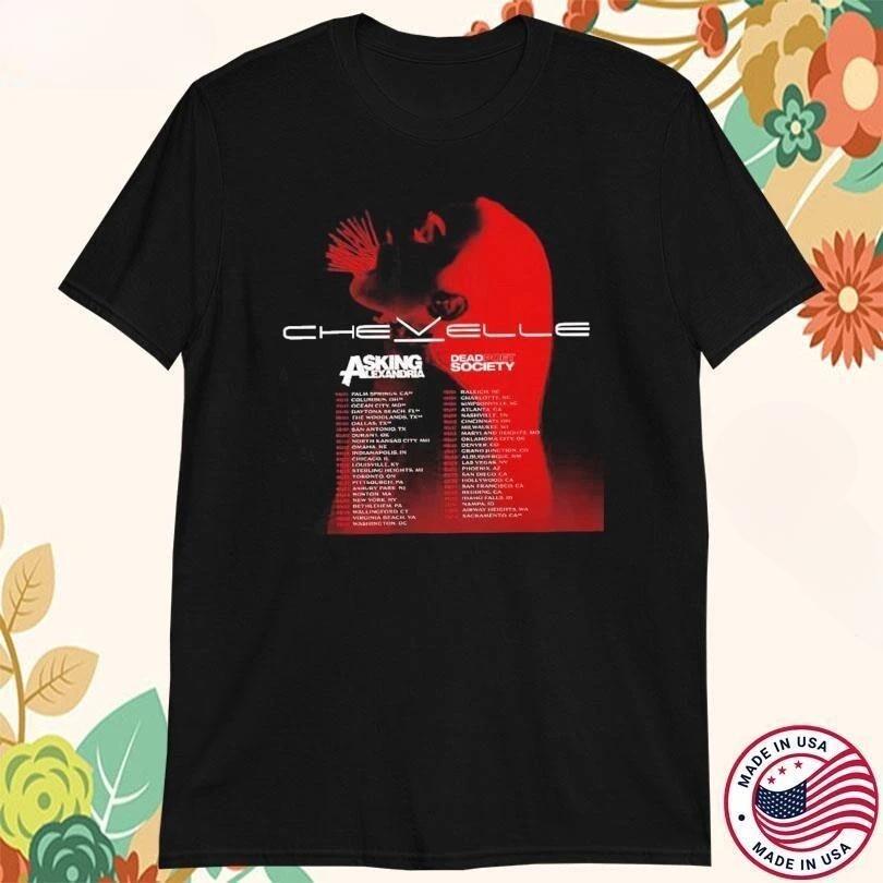 Chevelle 2025 Tour Shirt Special Guests Listed Official Dates Unisex Tee Women's T-shirt