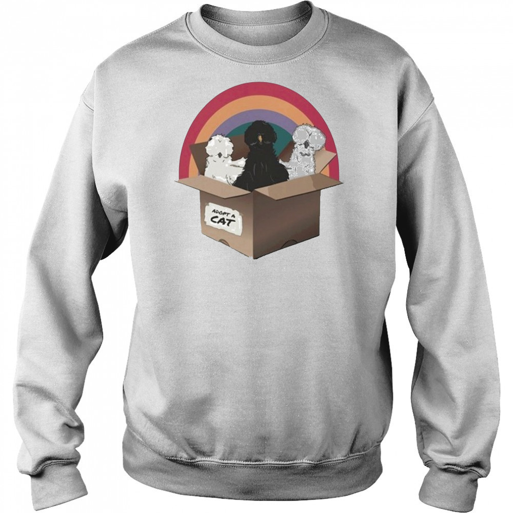 Adopt A Cat T-shirt Hoodie