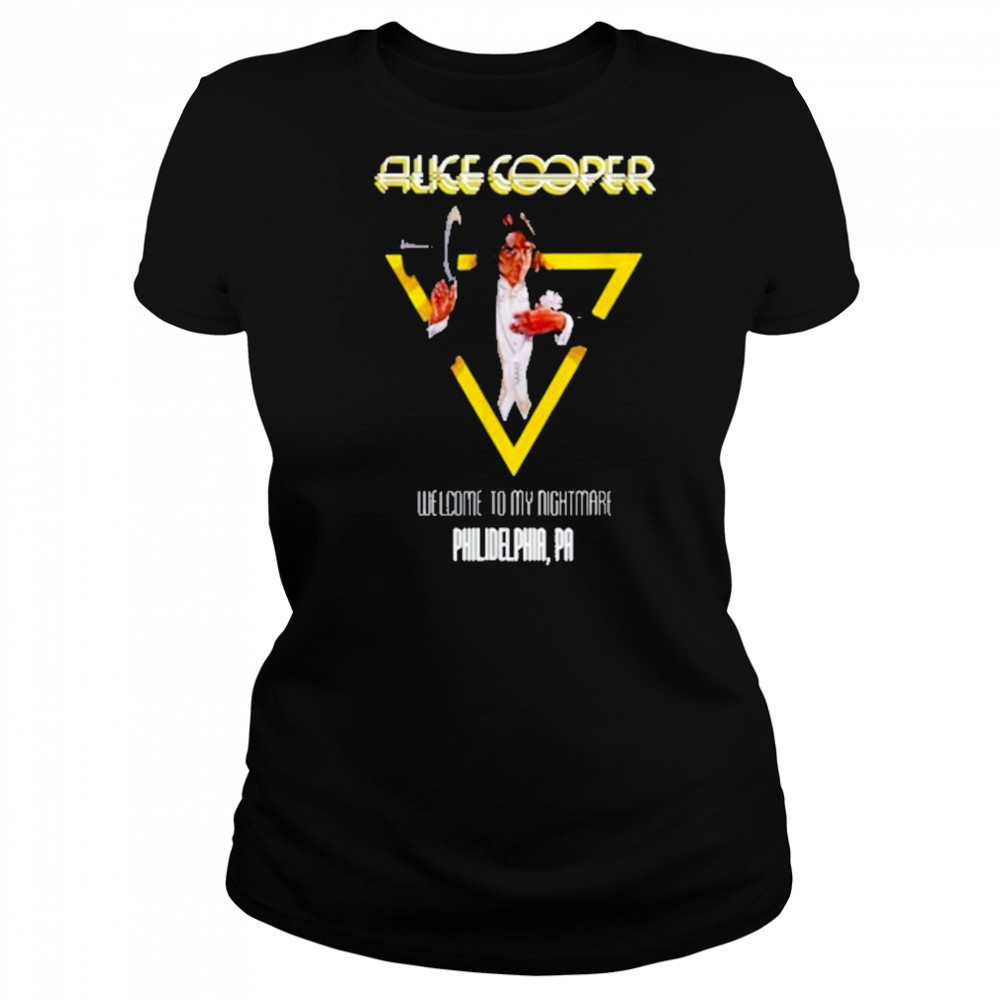 Alice Cooper World Tour 2025 Philadelphia Shirt Women's T-shirt