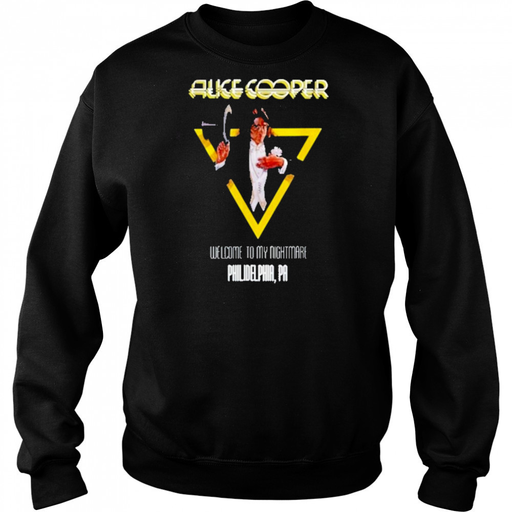 Alice Cooper World Tour 2025 Philadelphia Shirt Hoodie