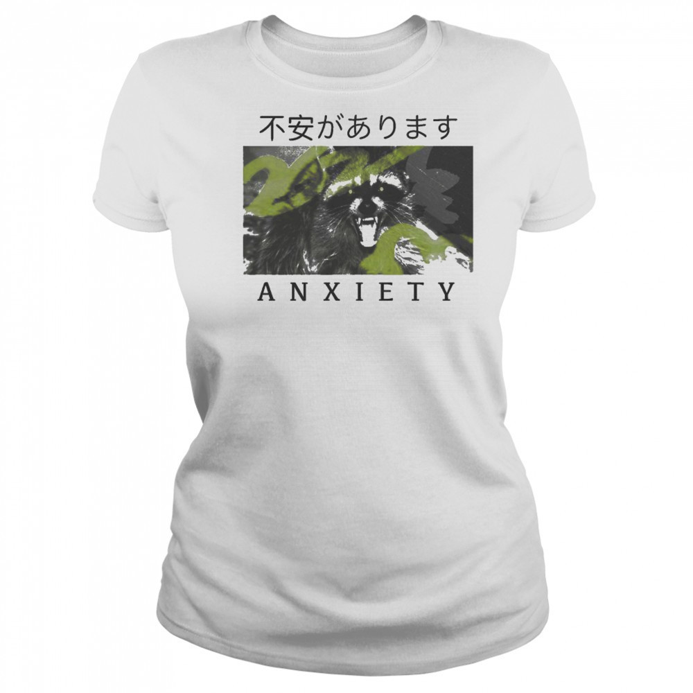 Anxiety Raccoon T-shirt Women's T-shirt