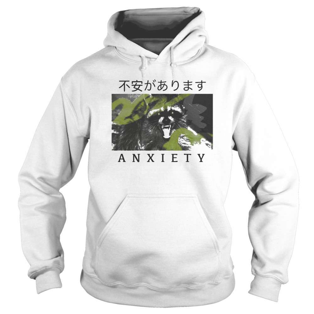 Anxiety Raccoon T-shirt Sweatshirt