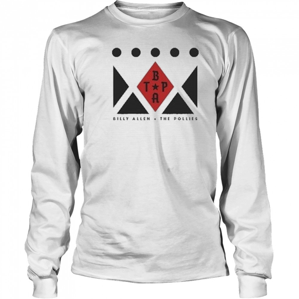Billy Allen And The Pollies Crown T-shirt Long Sleeved