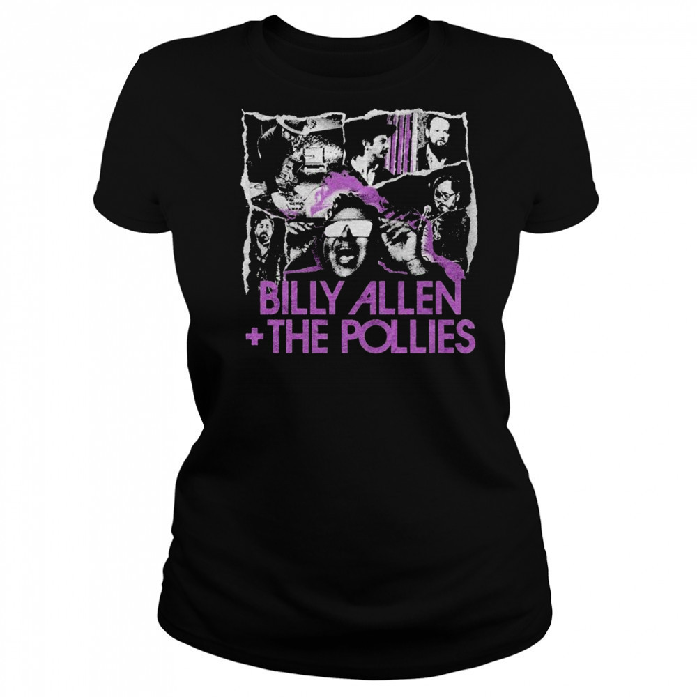 Billy Allen And The Pollies Faces T-shirt Women's T-shirt