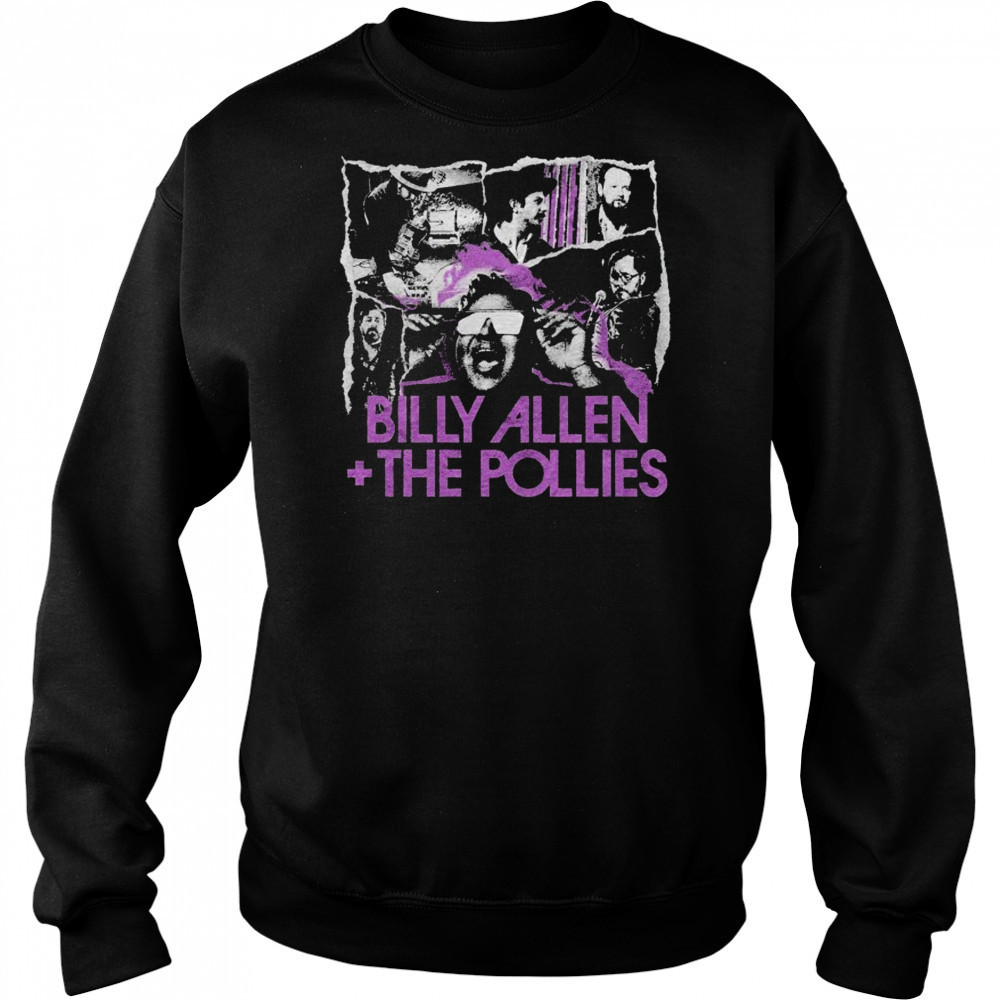 Billy Allen And The Pollies Faces T-shirt Hoodie