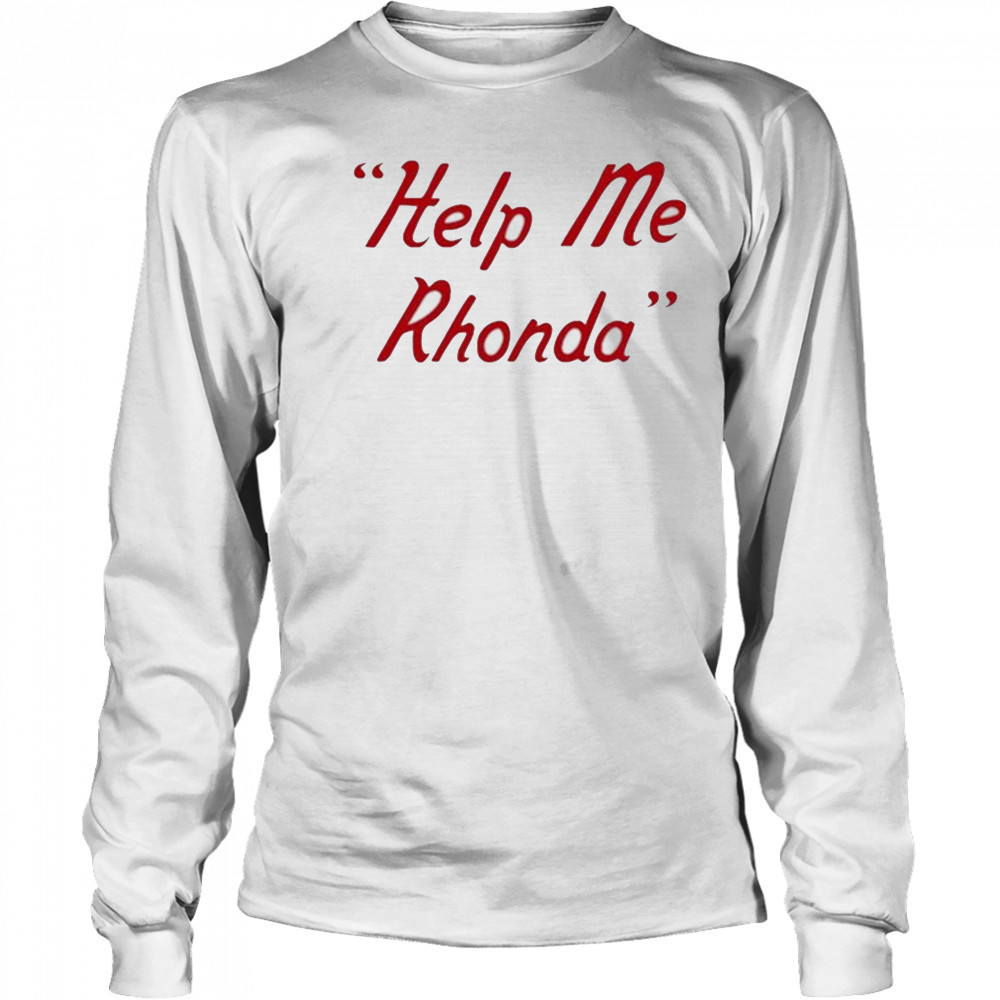 Brian Wilson Help Me Rhonda T-shirt Long Sleeved