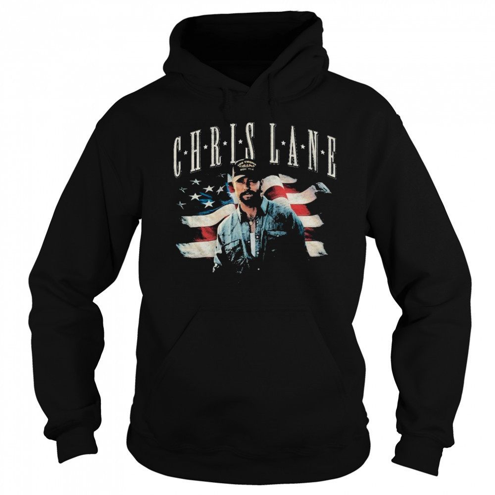 Chris Lane American Flag T-shirt Sweatshirt