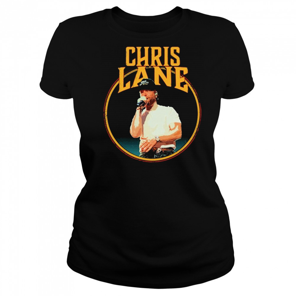 Chris Lane Boots Tour Circle Photo T-shirt Women's T-shirt