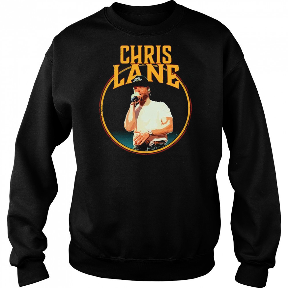 Chris Lane Boots Tour Circle Photo T-shirt Hoodie