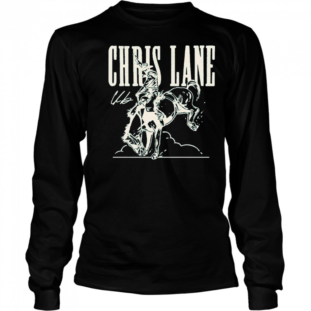 Chris Lane Cowboy T-shirt Long Sleeved