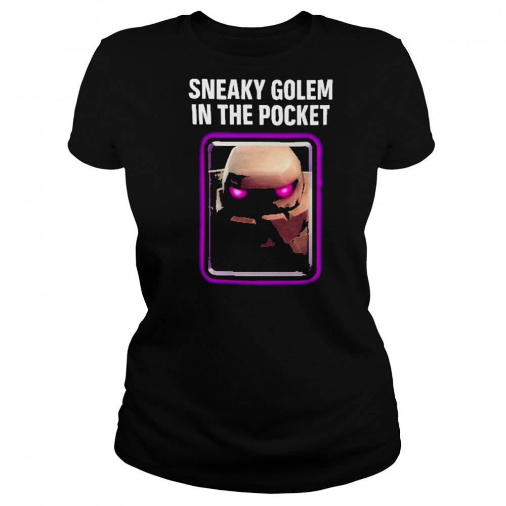Clash Royale Sneaky Golem In The Pocket Shirt Women's T-shirt
