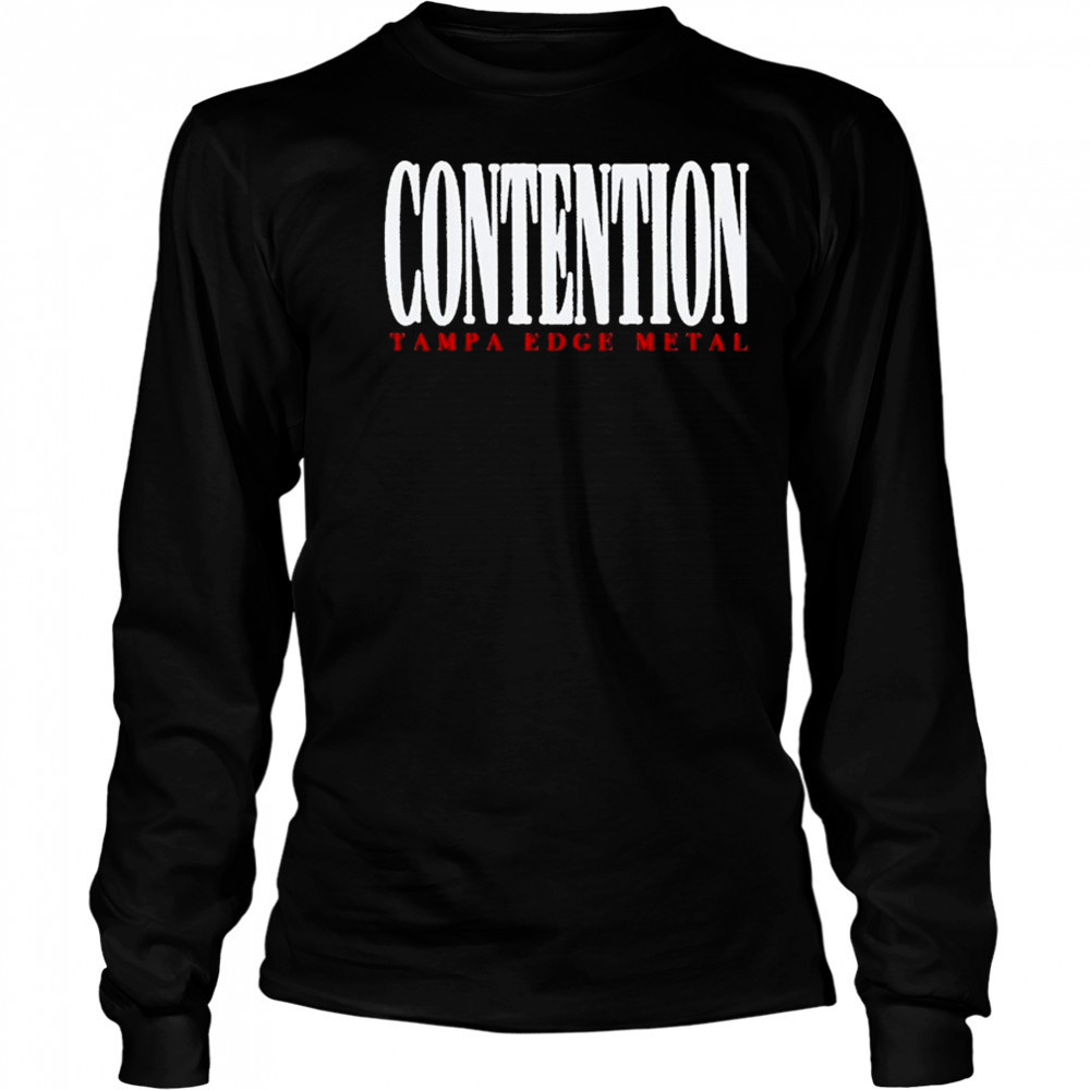 Contention Tampa Edge Metal T-shirt Long Sleeved