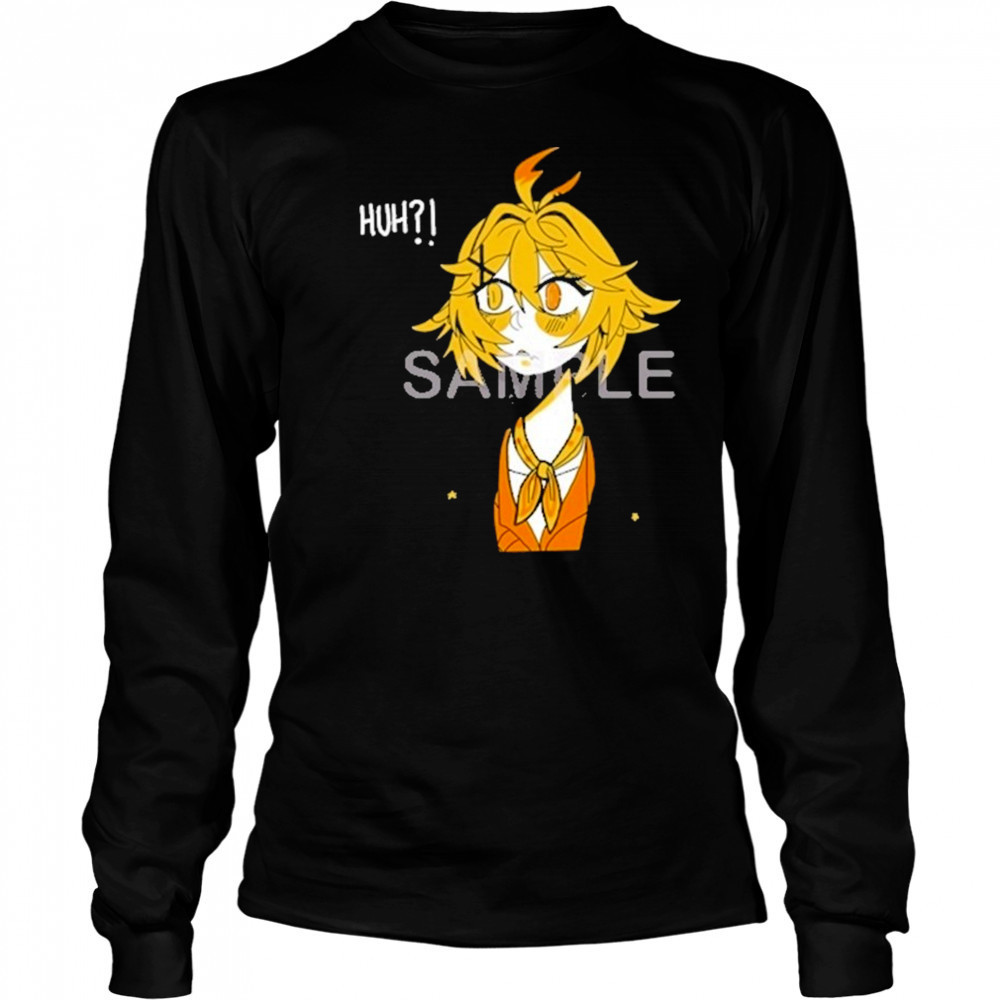 Dokibird Smug Huh Shirt Long Sleeved