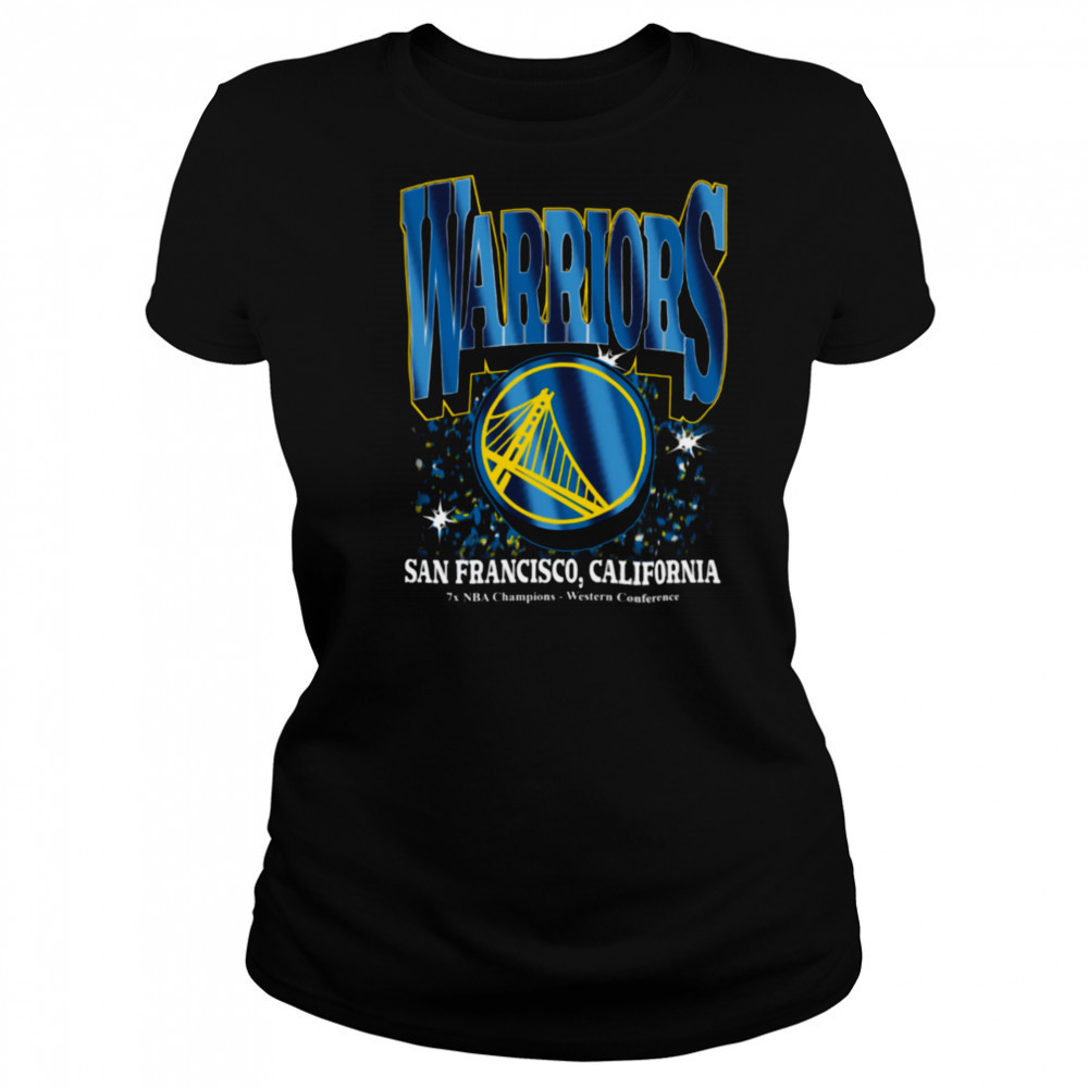 Golden State Warriors Champion Flashbulb ’47 Foundation T Shirt Women's T-shirt