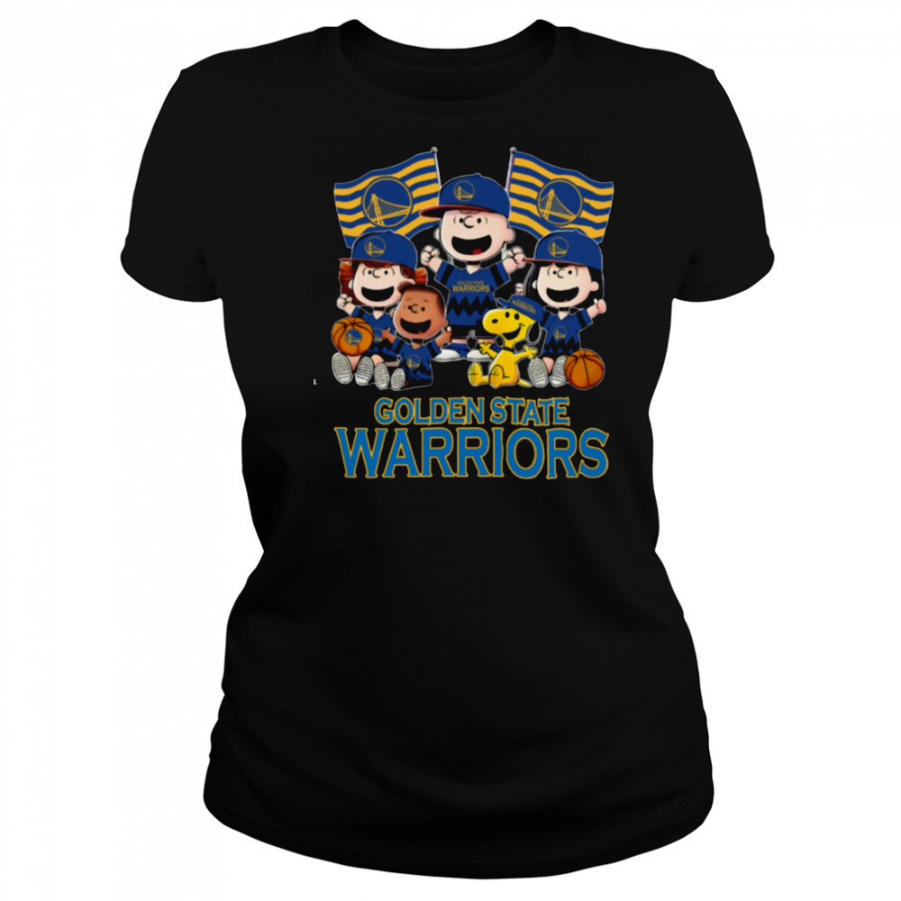 Golden State Warriors Snoopy And Friends T Shirt Women's T-shirt
