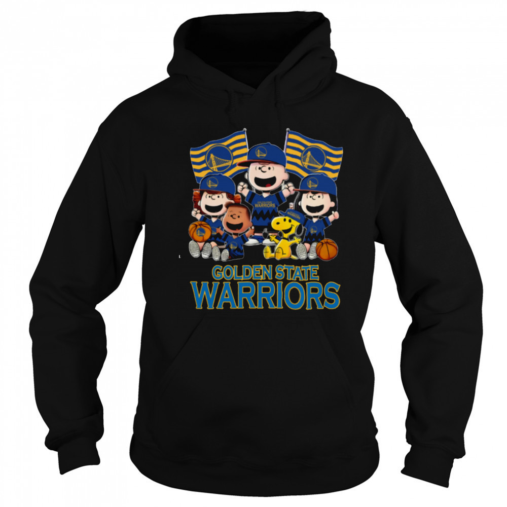 Golden State Warriors Snoopy And Friends T Shirt Sweatshirt