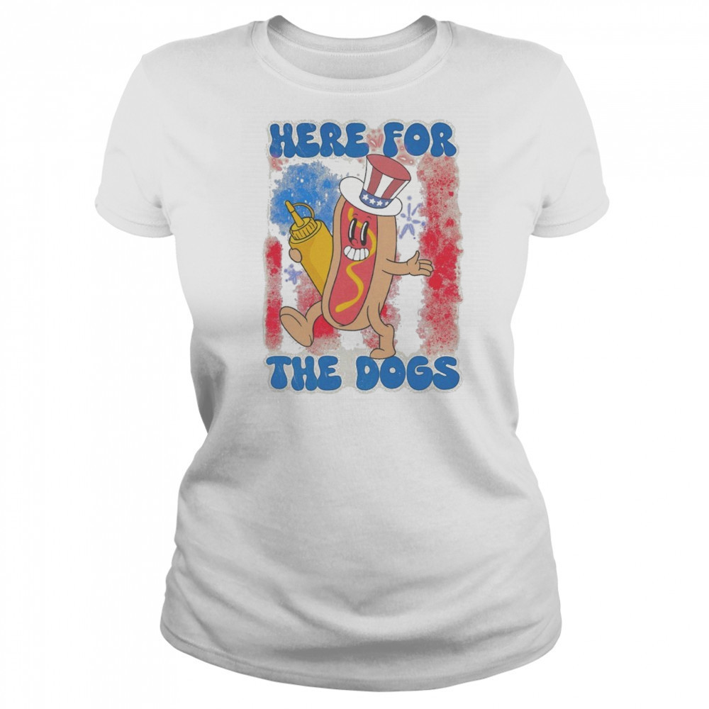Here For The Hot Dogs T-shirt Women's T-shirt