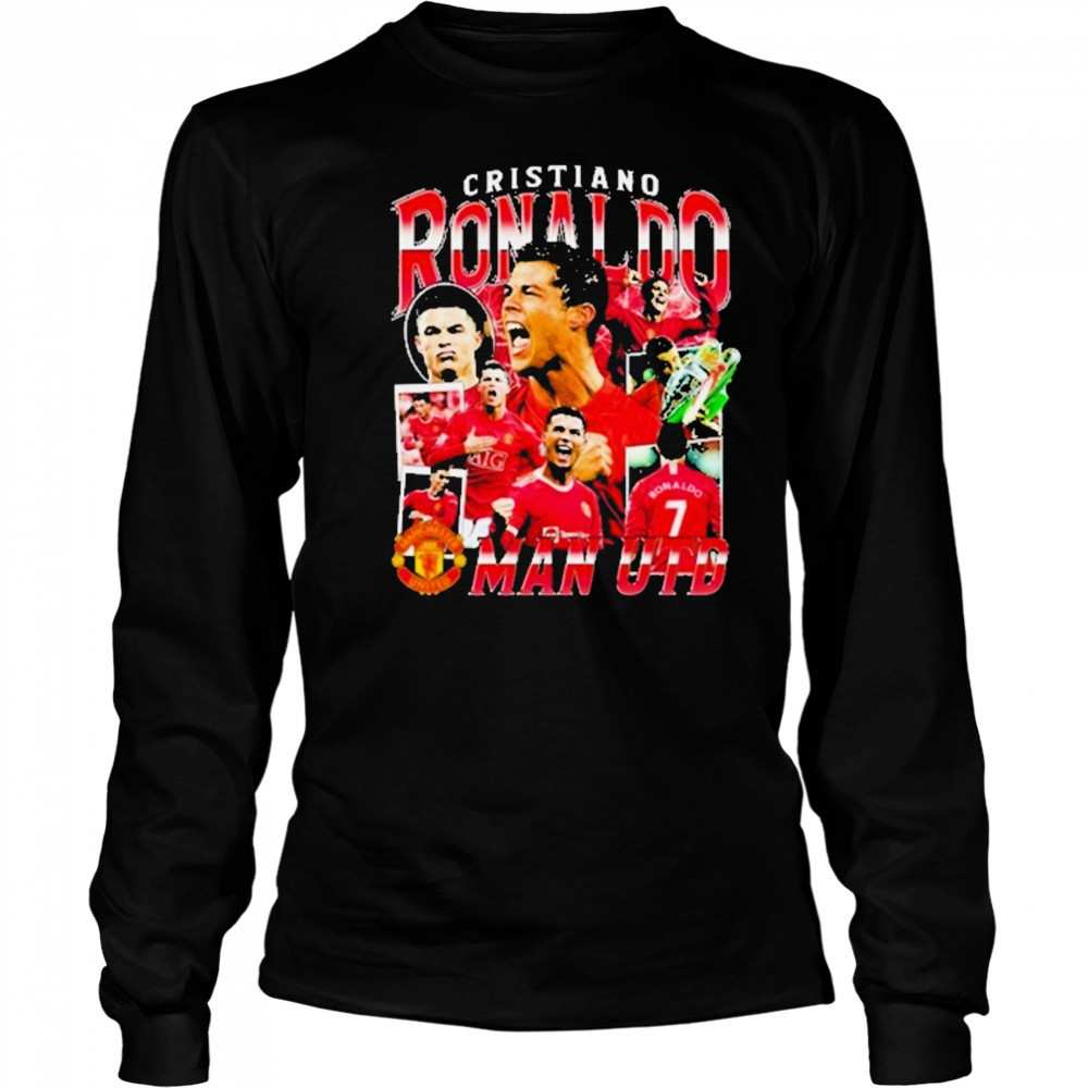 Ishowspeed Wearing 2025 Cristiano Ronaldo Man United Shirt Long Sleeved