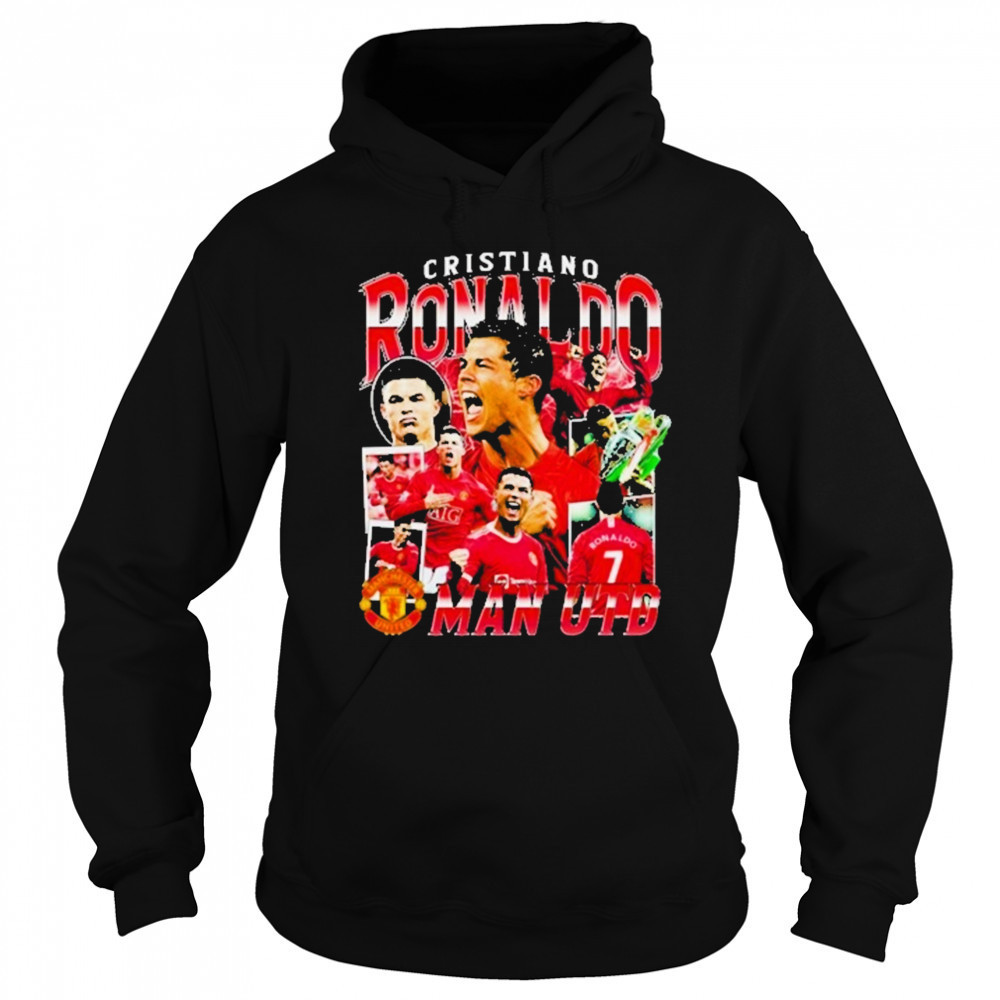 Ishowspeed Wearing 2025 Cristiano Ronaldo Man United Shirt Sweatshirt