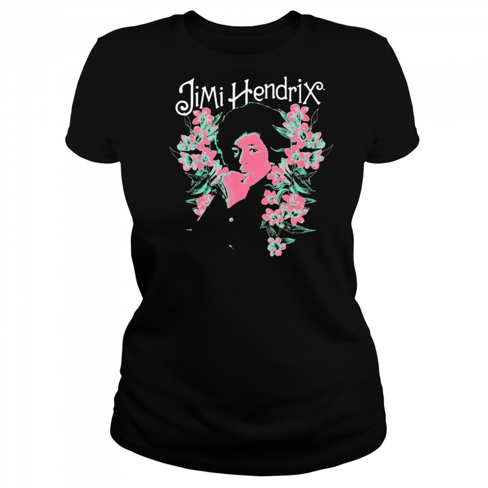 Jimi Hendrix Flora T-shirt Women's T-shirt