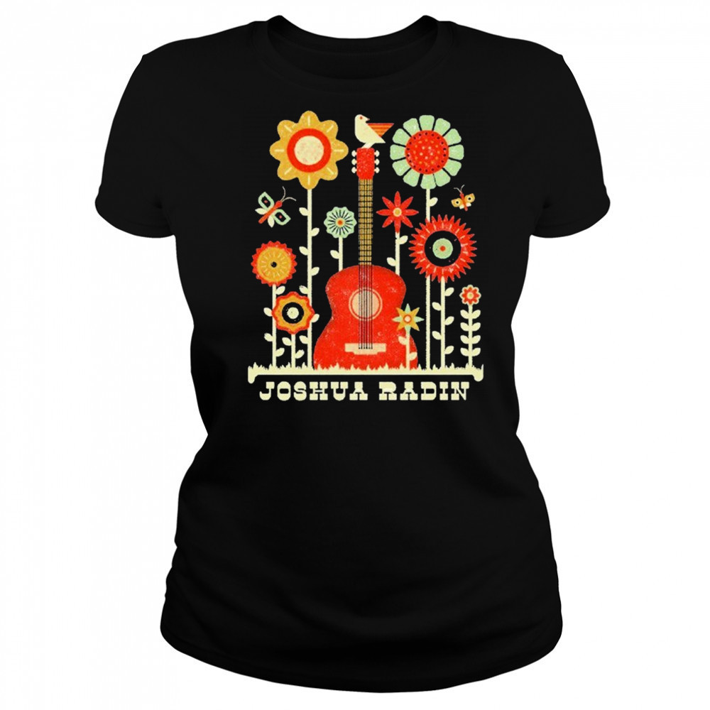 Joshua Radin Flower Guitar T-shirt Women's T-shirt
