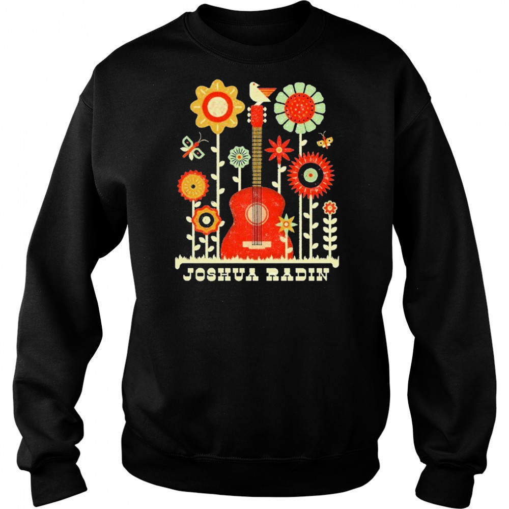 Joshua Radin Flower Guitar T-shirt Hoodie