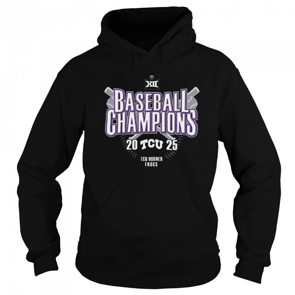 Kansas State Wildcats 2025 Big 12 Baseball Conference Tournament Champions Locker Room T Shirt Sweatshirt