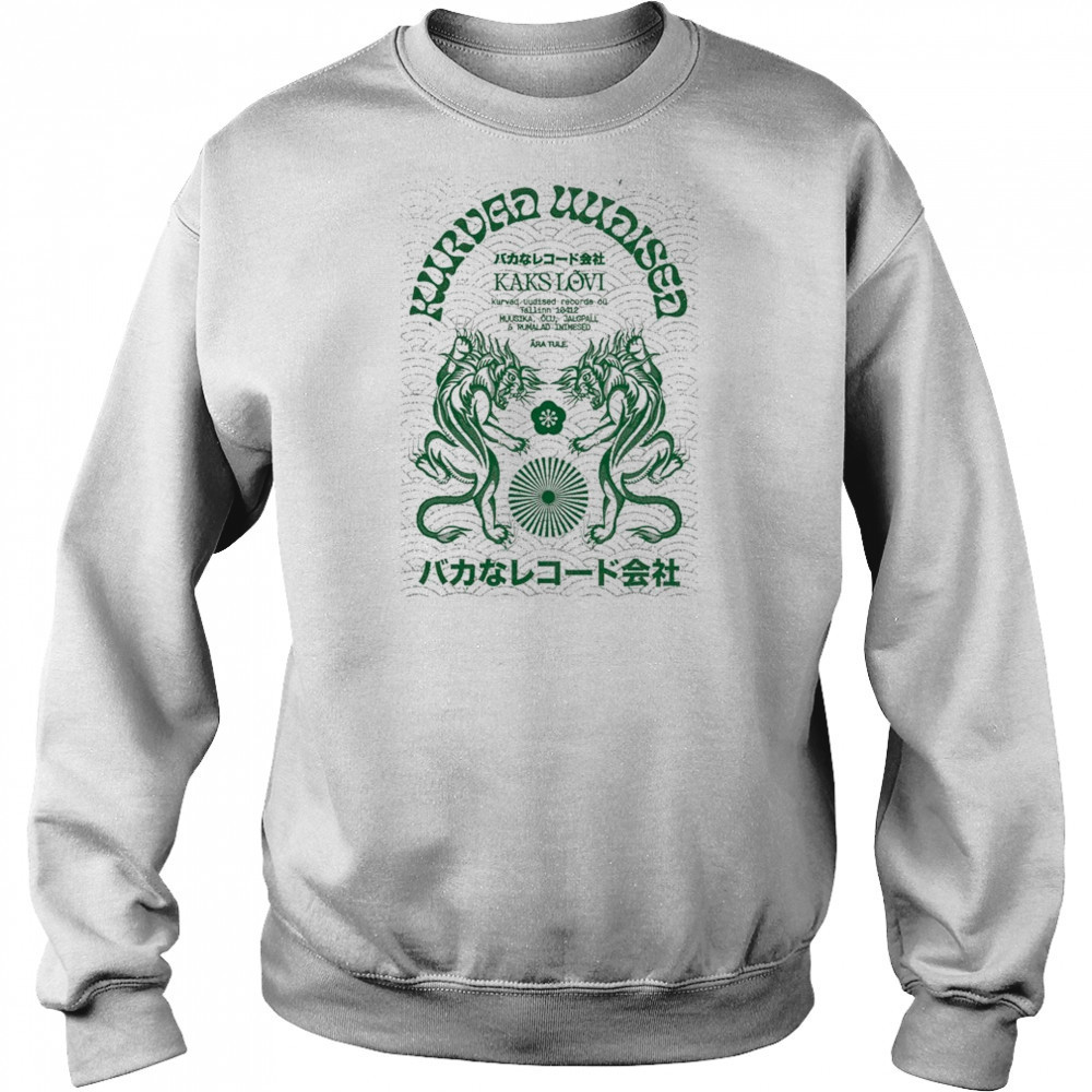Kurvad Uudised Kaks Lõvi T-shirt Hoodie