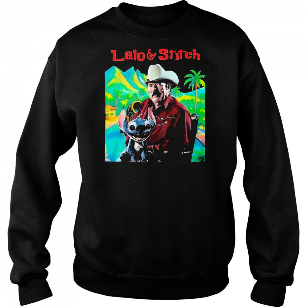 Lalo Mora Lalo & Stitch T-Shirt Hoodie
