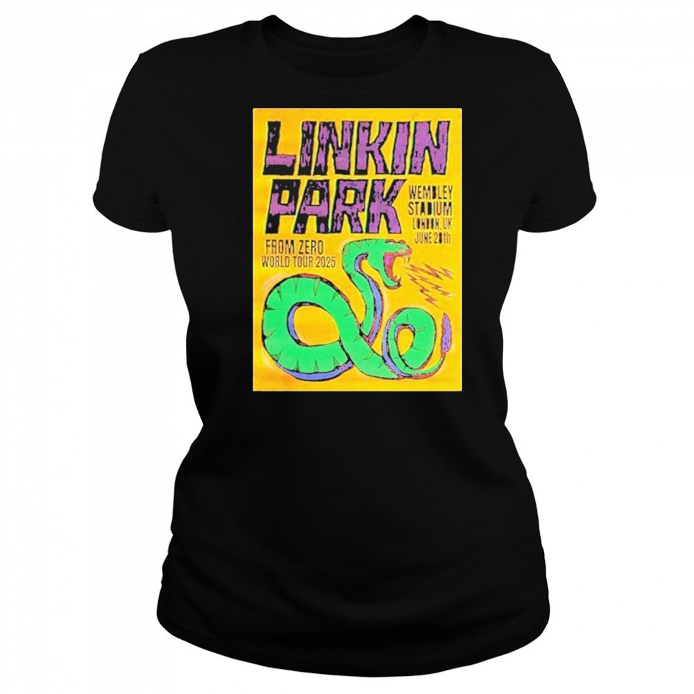Linkin Park From Zero World Tour At Wembley Stadium London Uk On June 28 2025 shirt Women's T-shirt