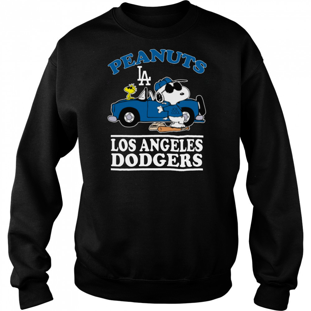Los Angeles Dodgers Peanuts Snoopy Shirt Hoodie