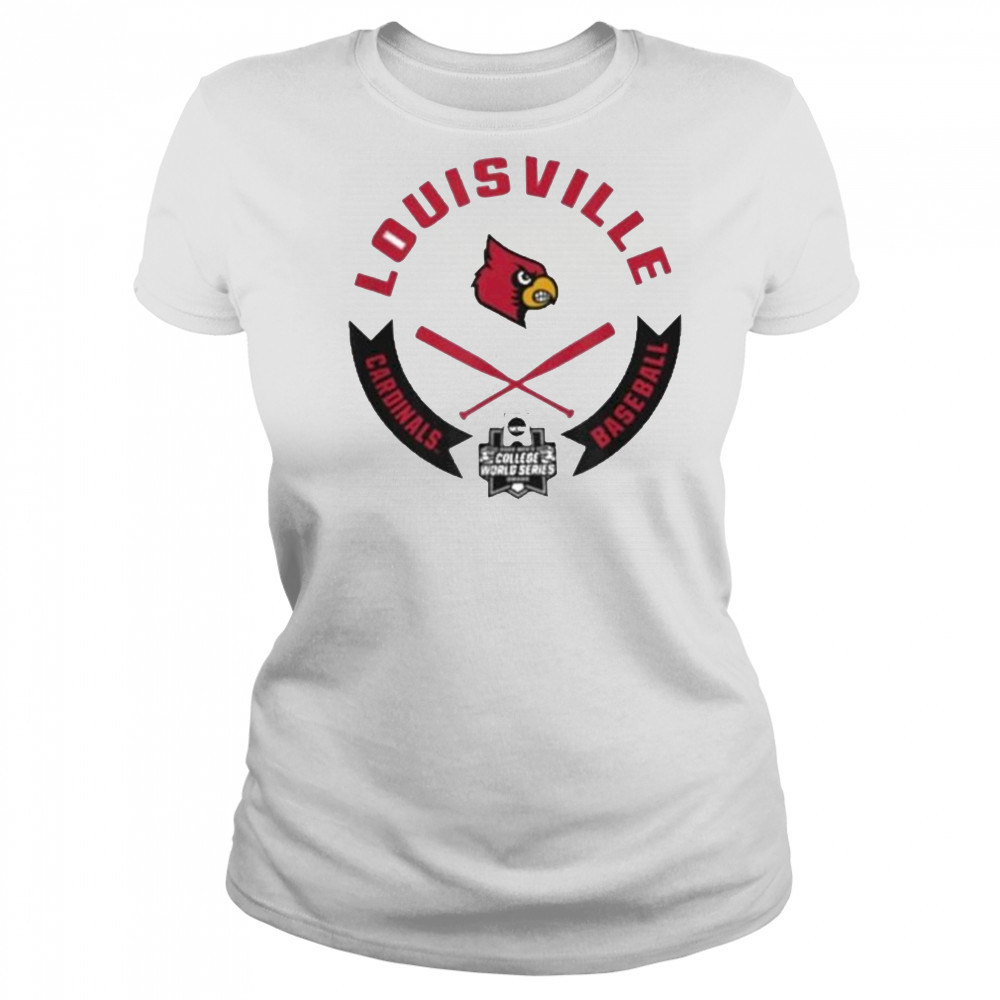 Louisville Cardinals College World Series 2025 Baseball Icon Shirt Women's T-shirt